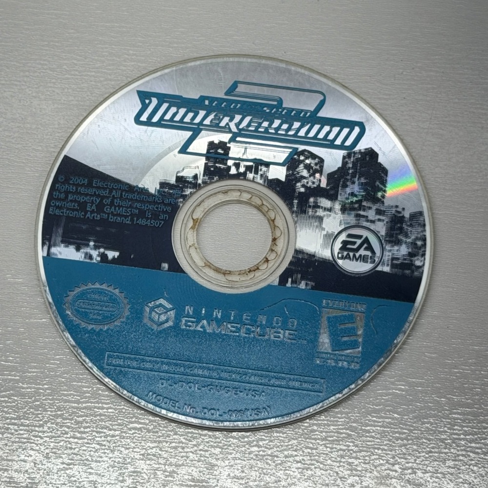 Need for Speed Underground 2 Nintendo GameCube Video Game Racing Disc Only
